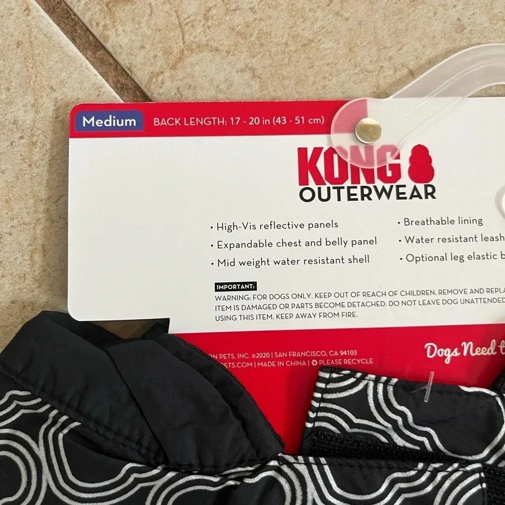 NEW KONG Elements Rain Jacket Medium